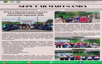 MTsN 2 Nganjuk Raih Prestasi Gemilang di SIKOM PMR Kabupaten Nganjuk 2025